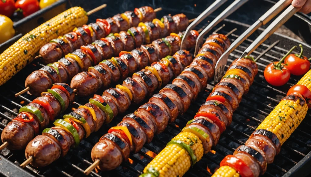 cuisson chipolatas barbecue