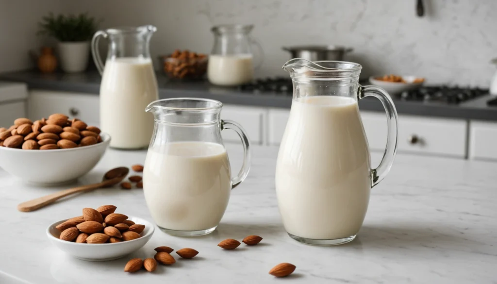 lait amande maison