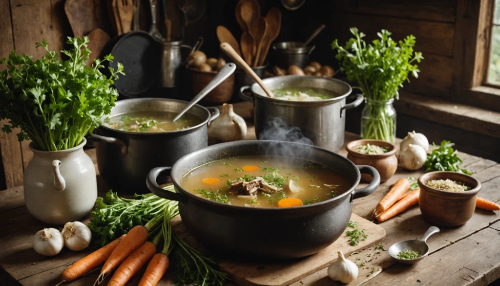 bouillon d os recette