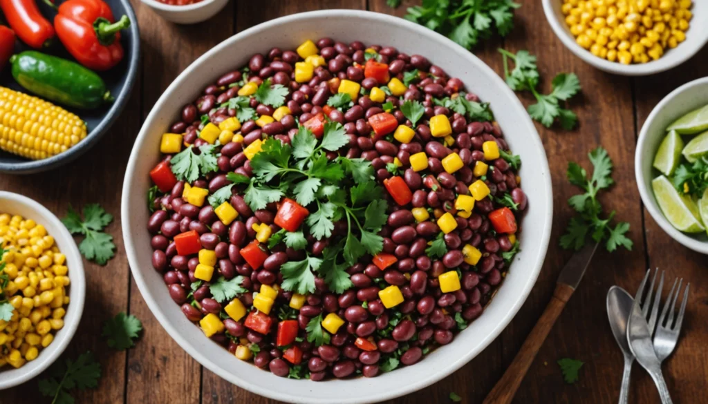 recette vegetarienne haricot rouge