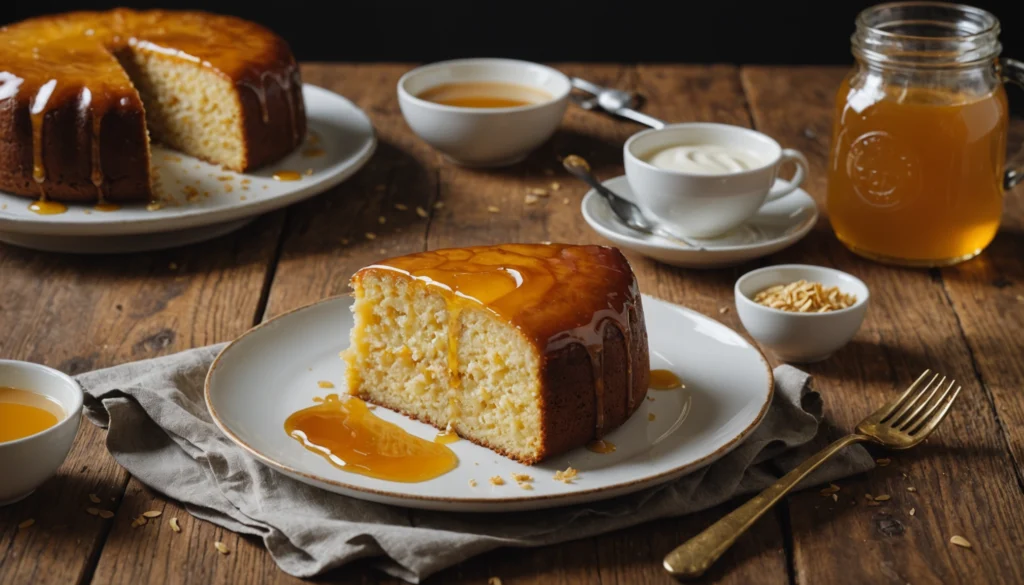 gateau au yaourt au miel