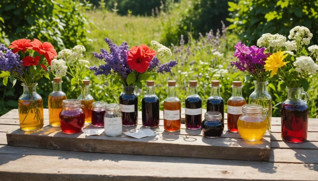 sirop de fleur