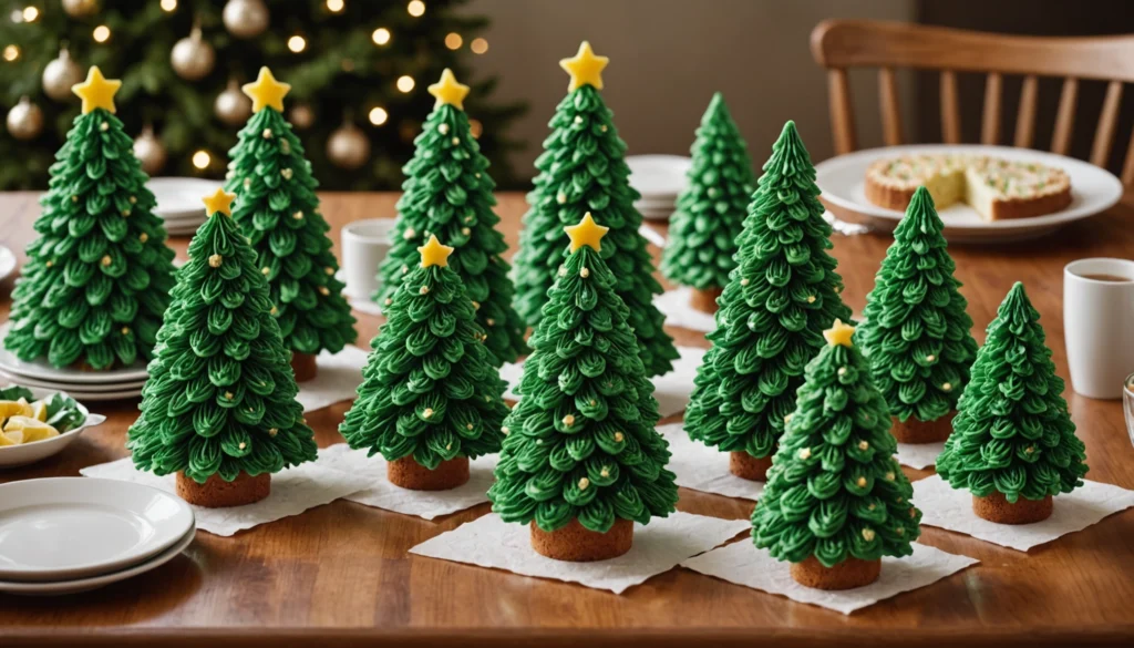 sapin en gateau